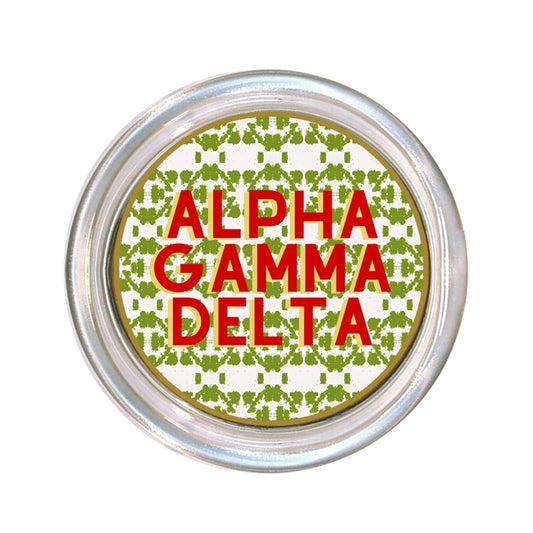 Green textured glass coasters